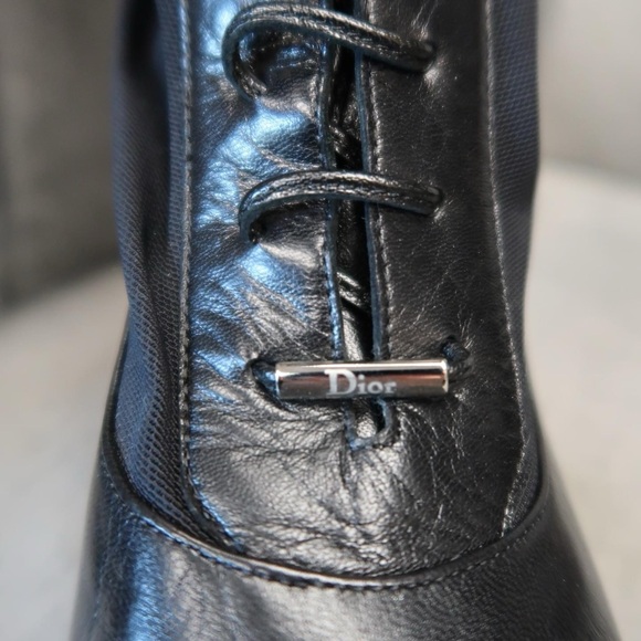 DIOR MESH LACE UP BOOTS - Picture 8 of 8